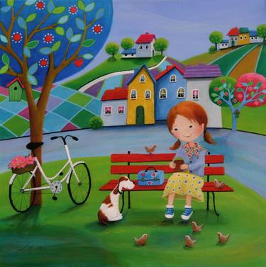 Print of Illustration Children Paintings by Iwona Lifsches