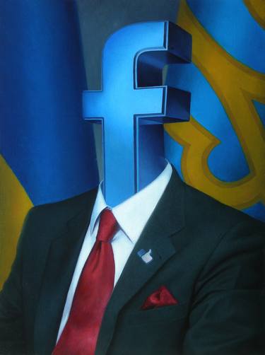 Facebook is Our President. Art Project "Ukrainian farce" thumb