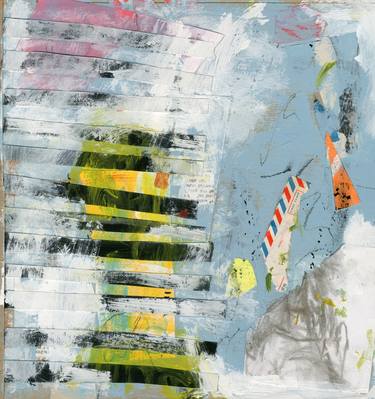 Print of Expressionism Abstract Collage by Laurie Olson