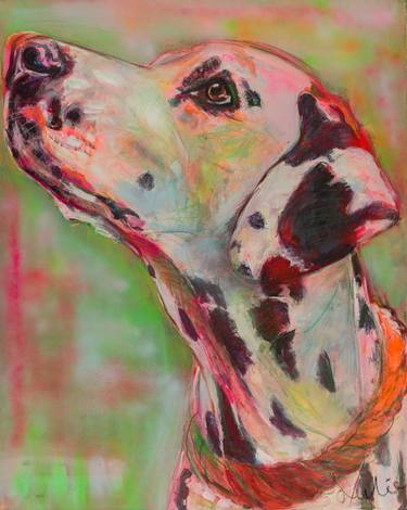 Dalmatier portret schilderij thumb