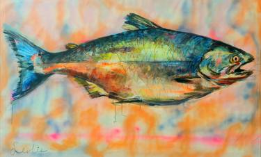 Print of Fish Paintings by Liesbeth Serlie