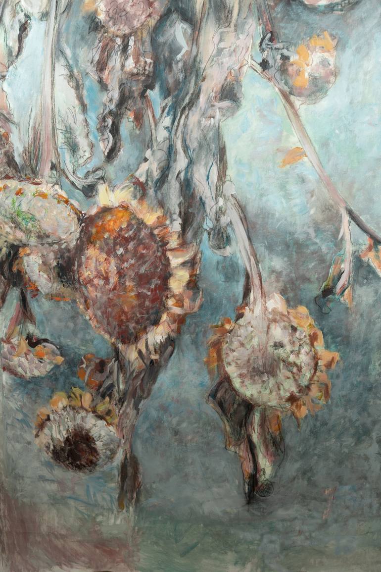 Print of Expressionism Floral Paintings by Liesbeth Serlie