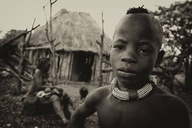 Young Ovahimba boy at home - Limited Edition 1 of 100 thumb