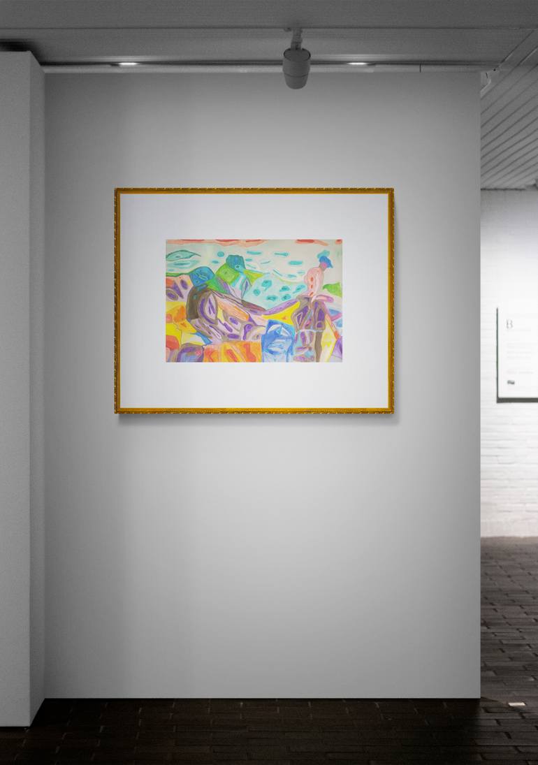 Original Abstract Other Painting by Luna Ljus