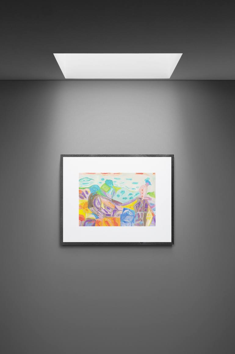 Original Abstract Other Painting by Luna Ljus