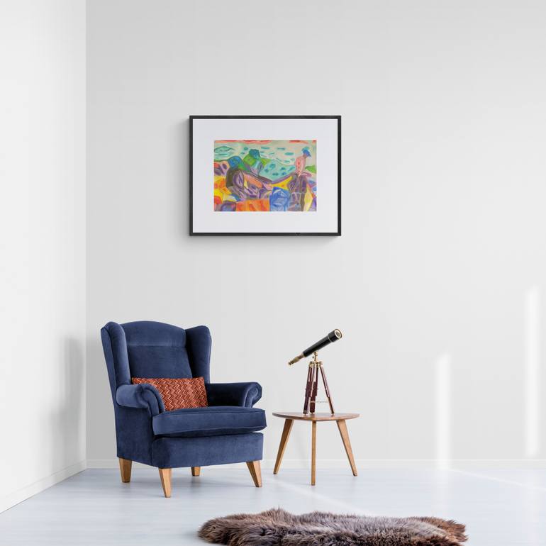 Original Abstract Other Painting by Luna Ljus