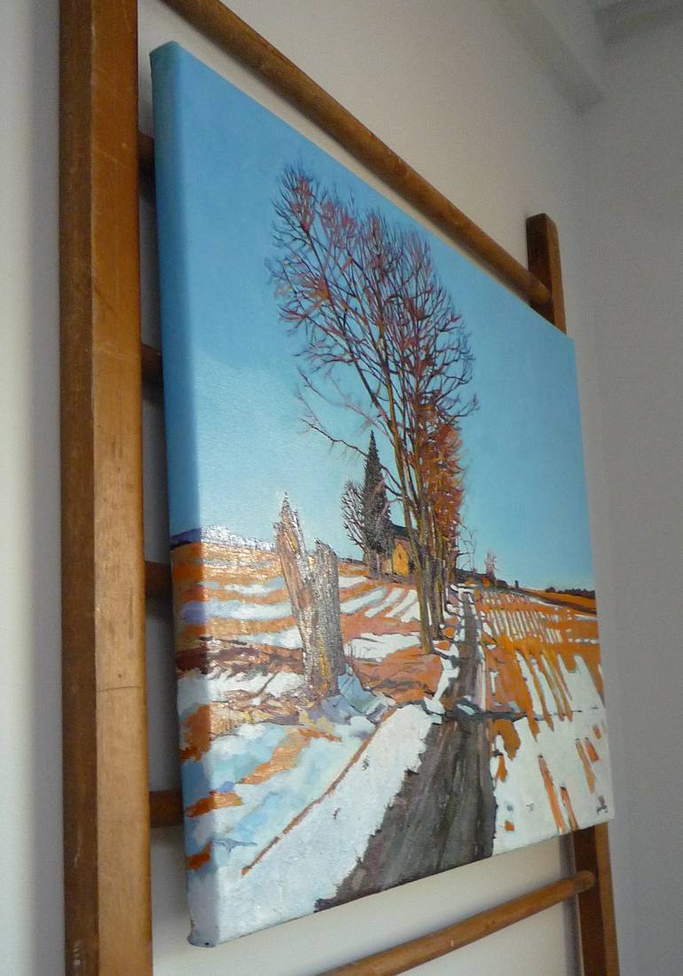 Original Impressionism Landscape Painting by Julie Goulding