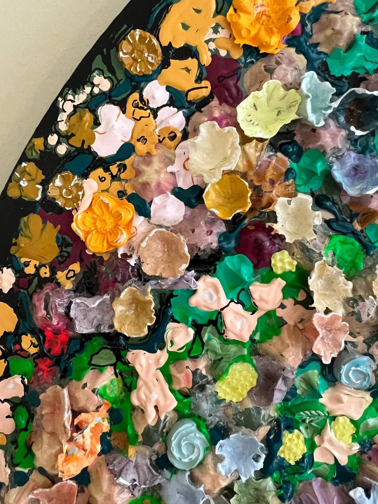 Original Contemporary Floral Painting by Silvia Strobos