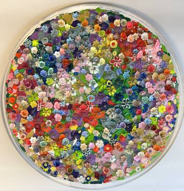 Original Contemporary Floral Sculpture by Silvia Strobos