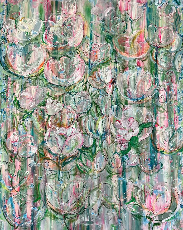 Original  Painting by silvia strobos