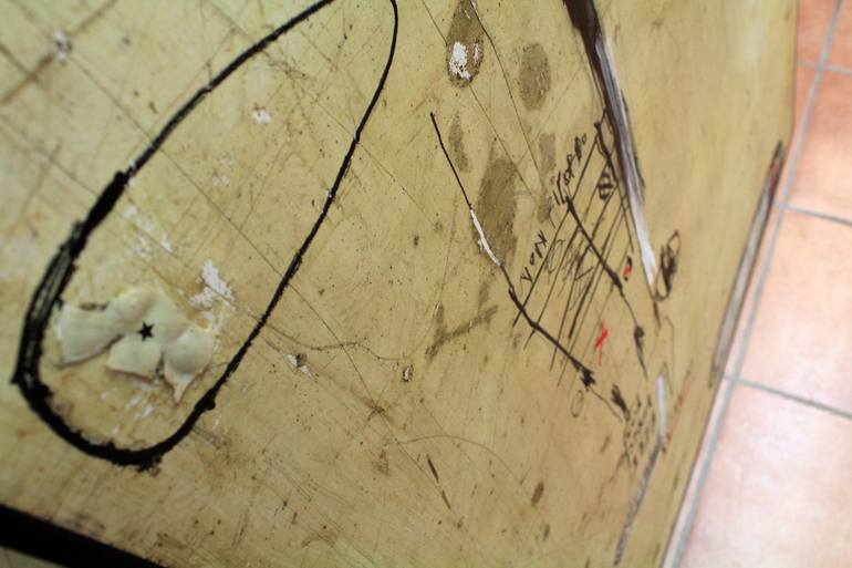 Original Abstract Body Painting by Tommaso Santucci