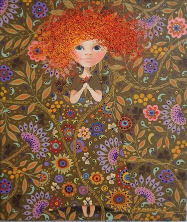 Original Kids Paintings by Oksana Paraschak