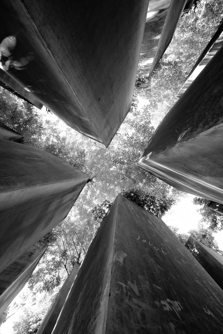 Verticality under the Berlin sky. AR902_008. Blockchain Photography by  Paolo Grassi | Saatchi Art