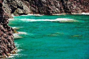 Cinque Terre. Rocks with green sea 5. thumb