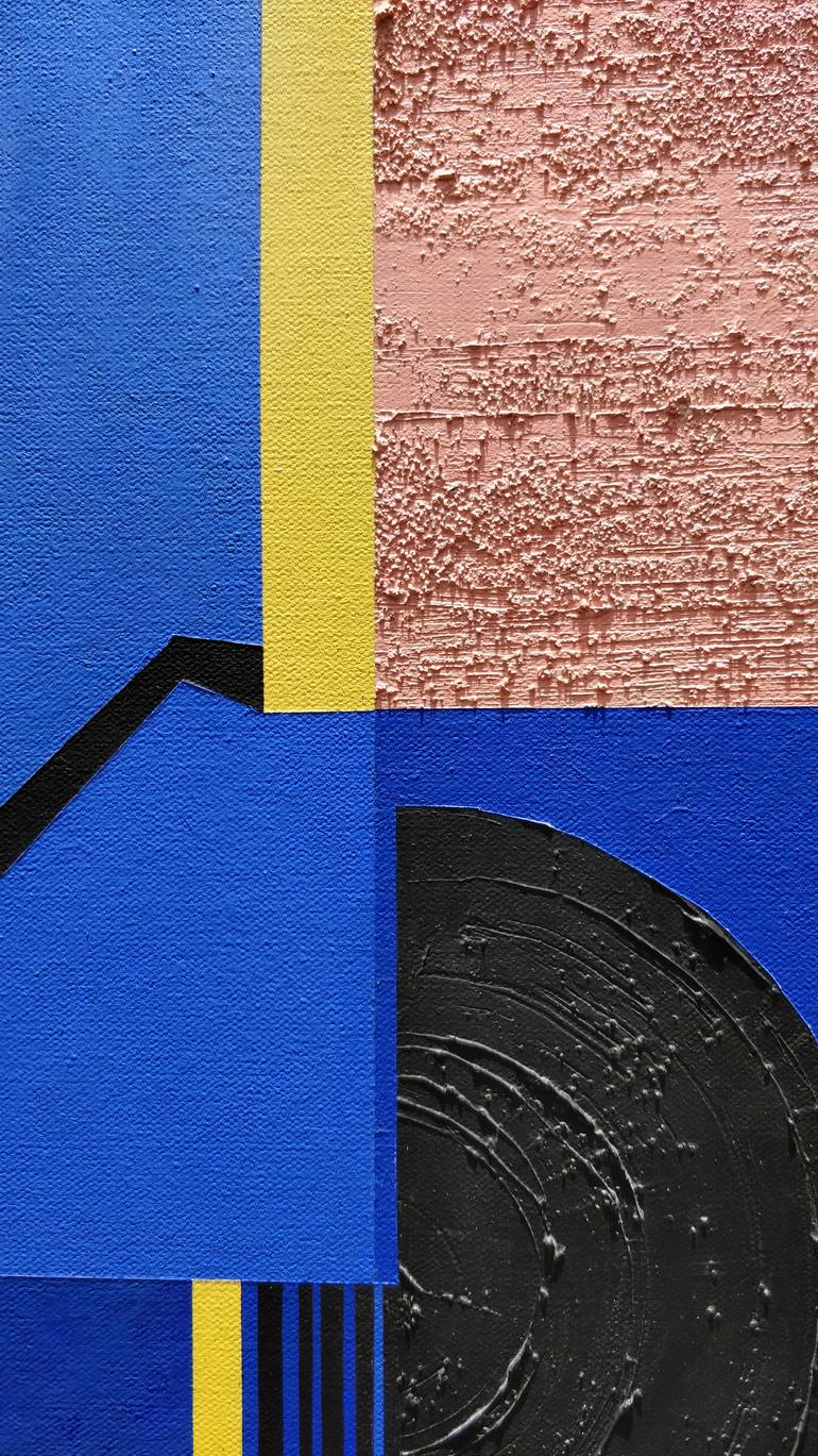 Original Conceptual Abstract Painting by Olena Sydoruk