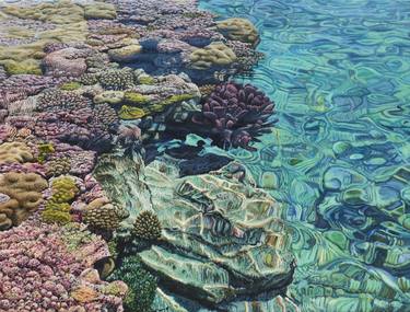 Print of Realism Water Paintings by Mark Cross