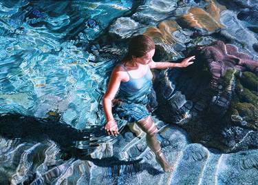Print of Water Paintings by Mark Cross
