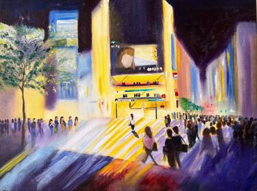 Print of Impressionism Cities Paintings by Colum Dain