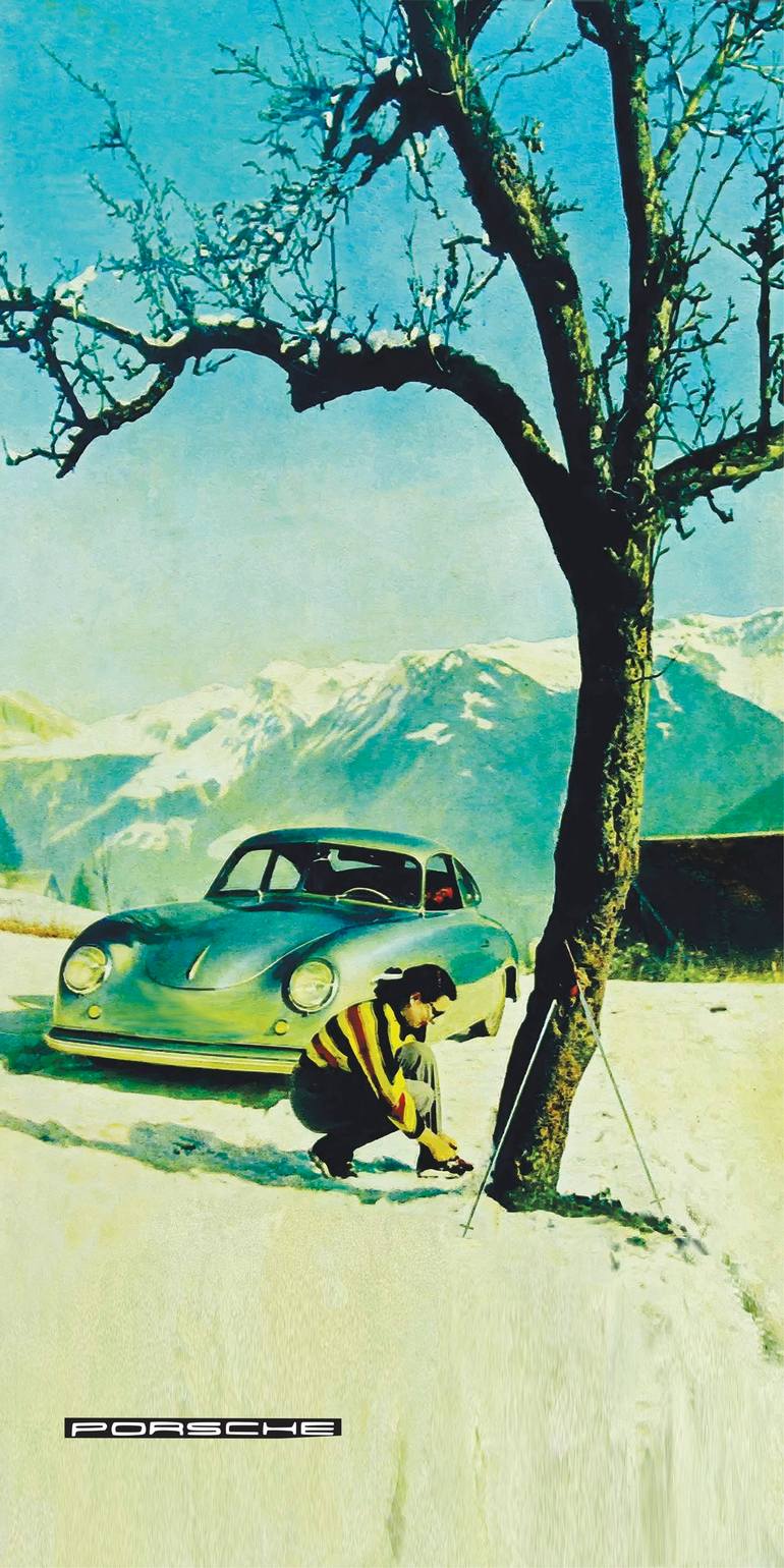 Original Car Printmaking by Andreas Ritter  Documentary Art on Acrylic  356