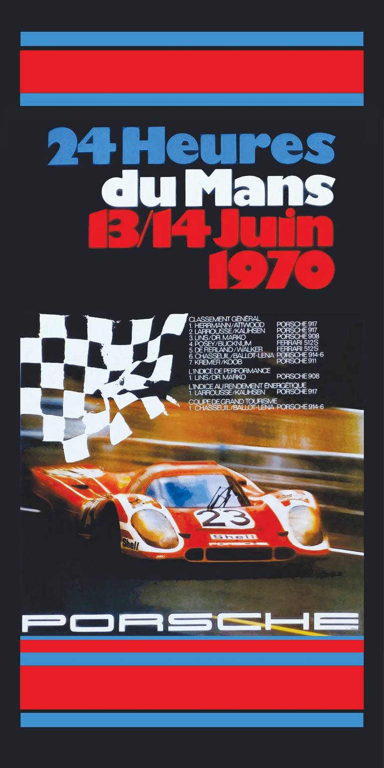 Original Car Printmaking by Andreas Ritter  Documentary Art on Acrylic  1970