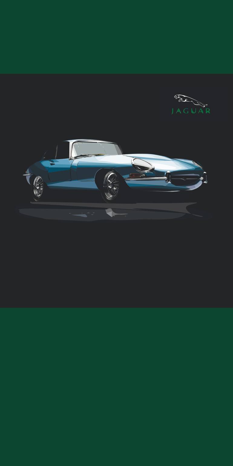 Original Car Printmaking by Andreas Ritter  Documentary Art on Acrylic  EType