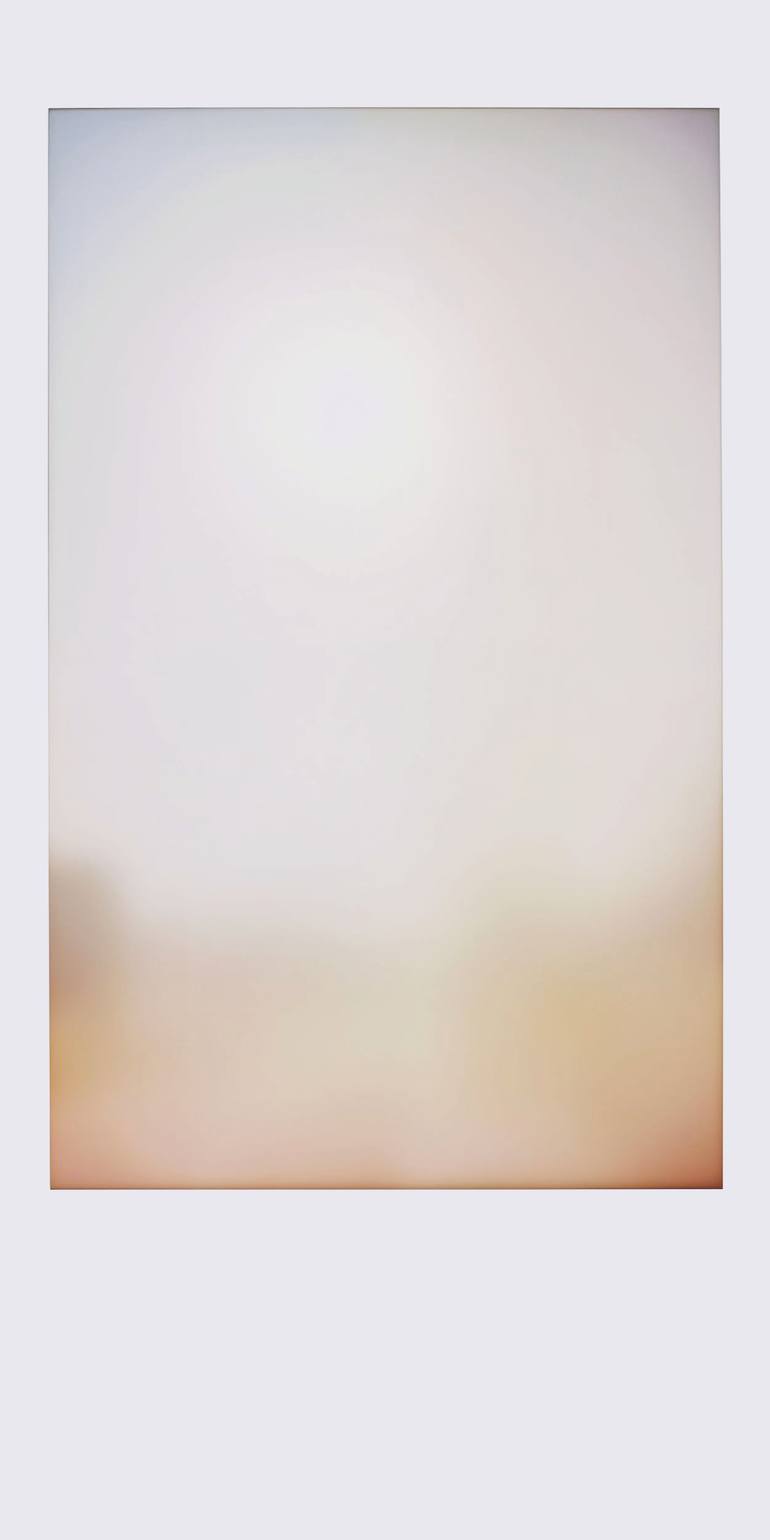 Original Abstract Printmaking by Andreas Ritter  Abstract Art on Acrylic  Polaroid 1