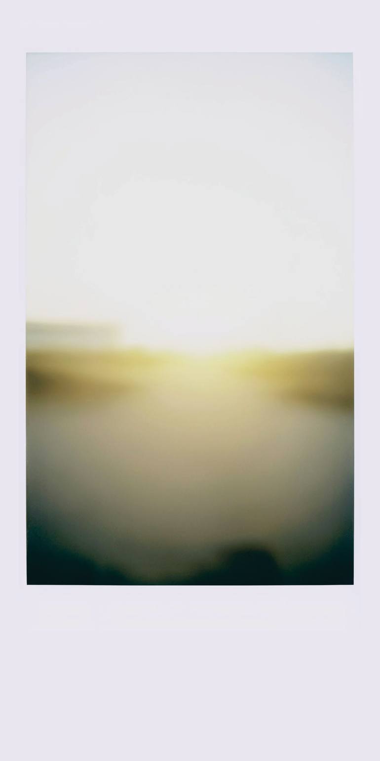 Original Abstract Printmaking by Andreas Ritter  Abstract Art on Acrylic  Polaroid 2