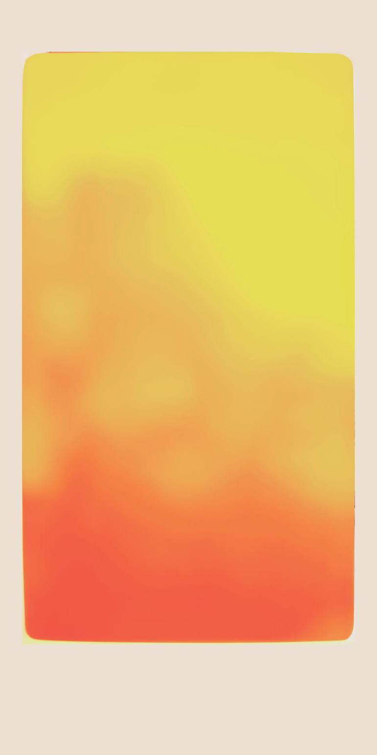 Original Abstract Printmaking by Andreas Ritter  Abstract Art on Acrylic  Polaroid 8
