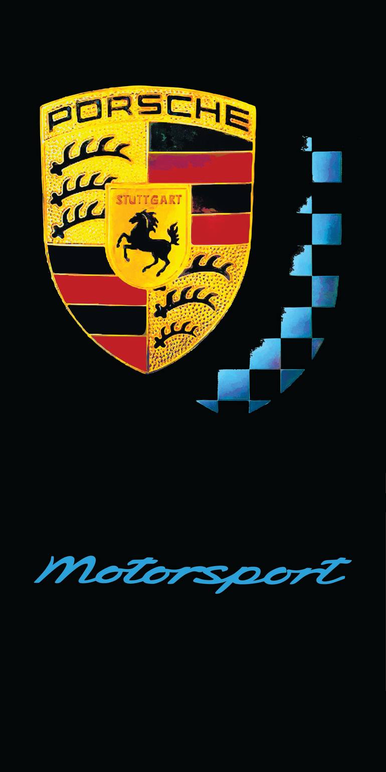 Original Car Printmaking by Andreas Ritter  Documentary Art on Acrylic  PORSCHE Motorsport