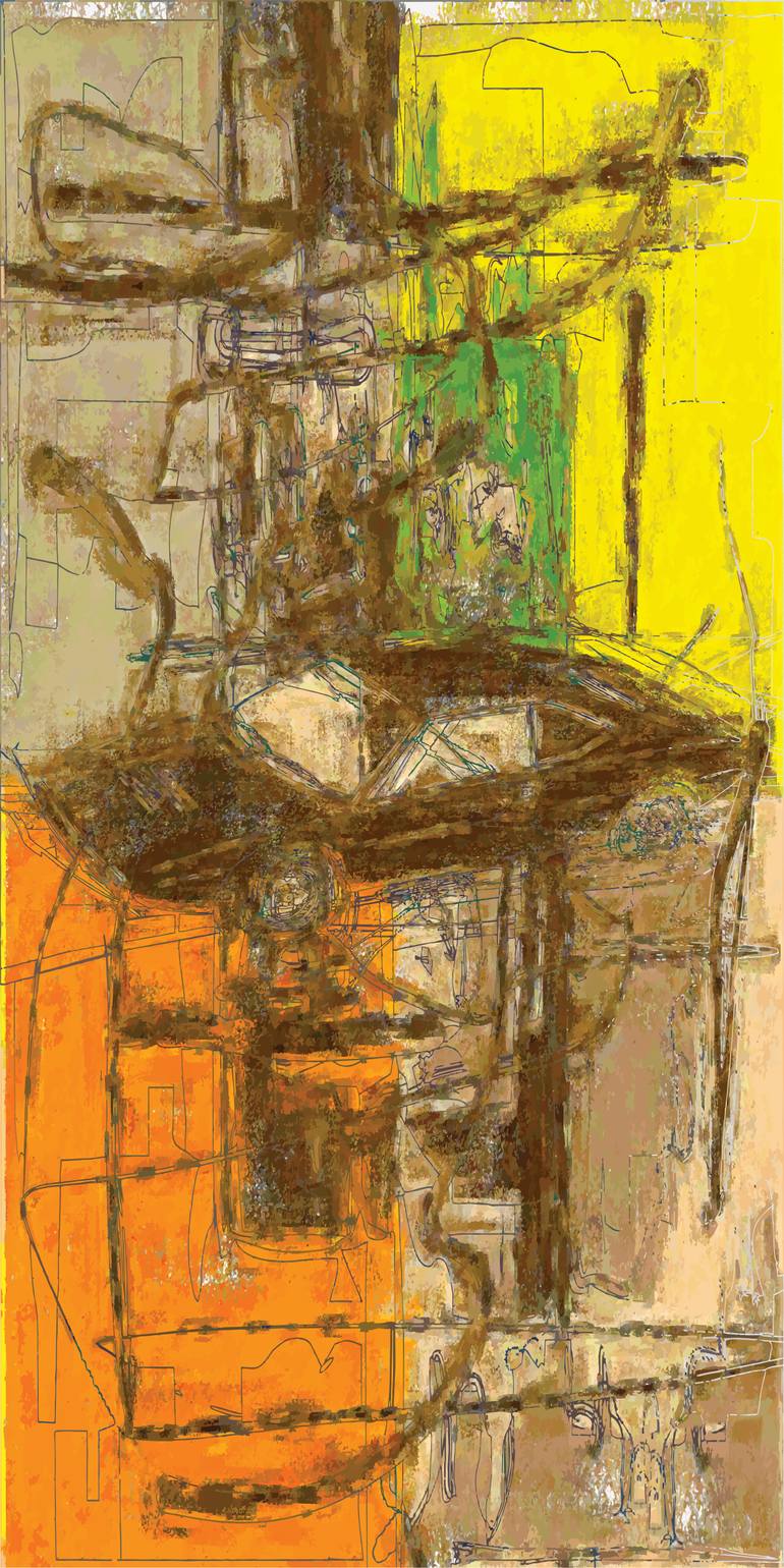 Original Car Printmaking by Andreas Ritter  Street Art Art on Acrylic  STREET 2