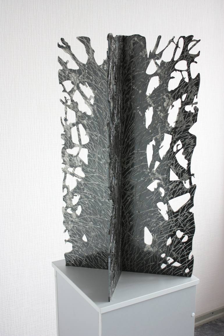 Original Modern Tree Sculpture by SERHII KYRYLLOV