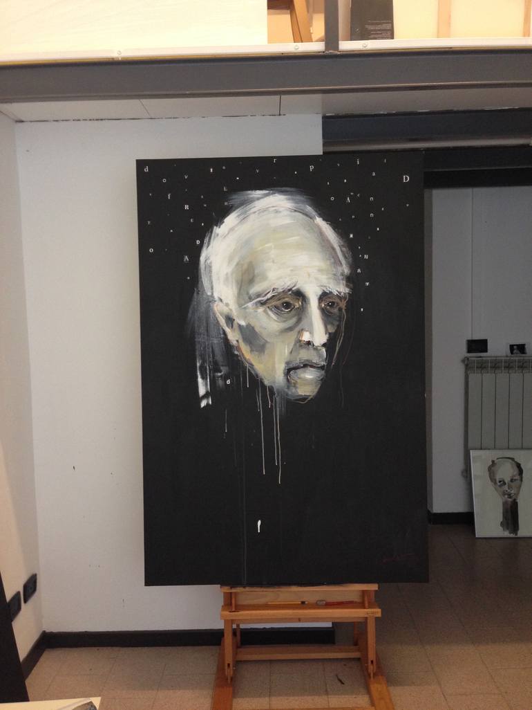 Original Portrait Painting by Francesca Càndito