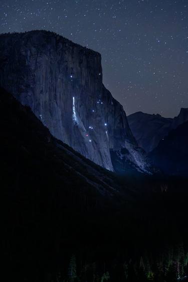 Night Climb on El Capitan thumb