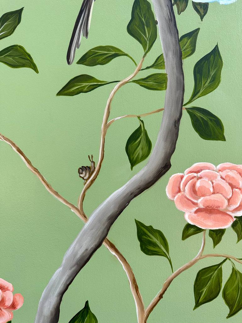 Original Contemporary Garden Painting by Anna Smirnova