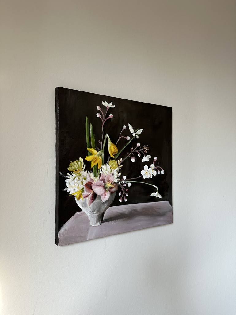 Original Floral Painting by Anna Smirnova