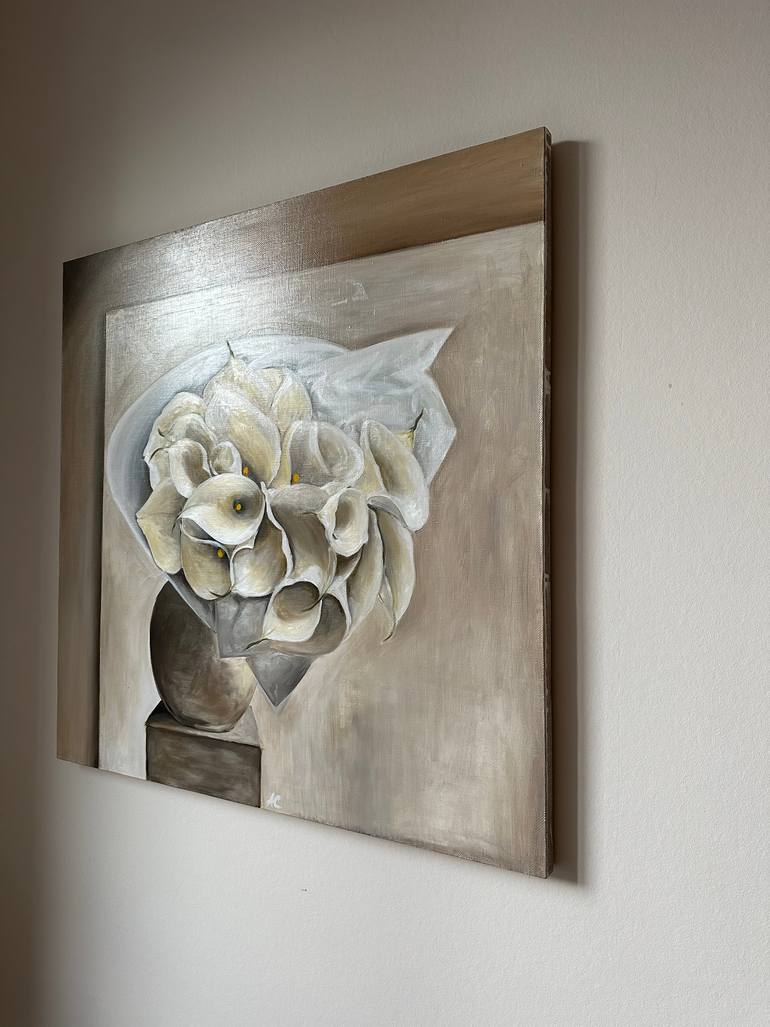 Original Contemporary Floral Painting by Anna Smirnova