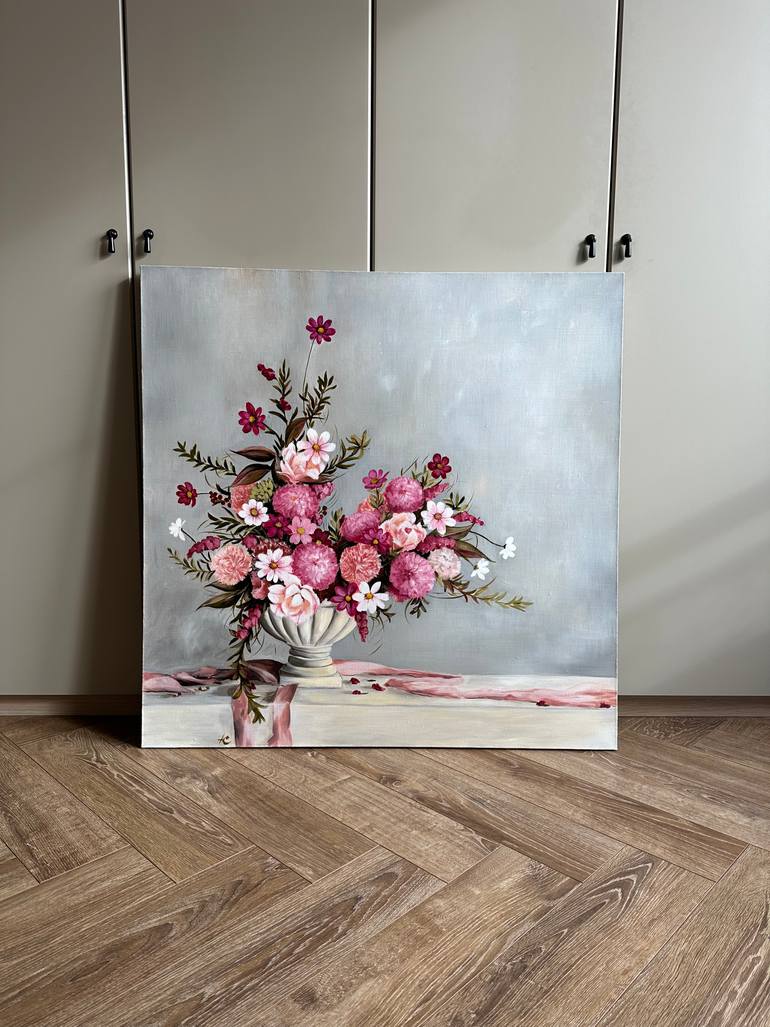 Original Contemporary Floral Painting by Anna Smirnova