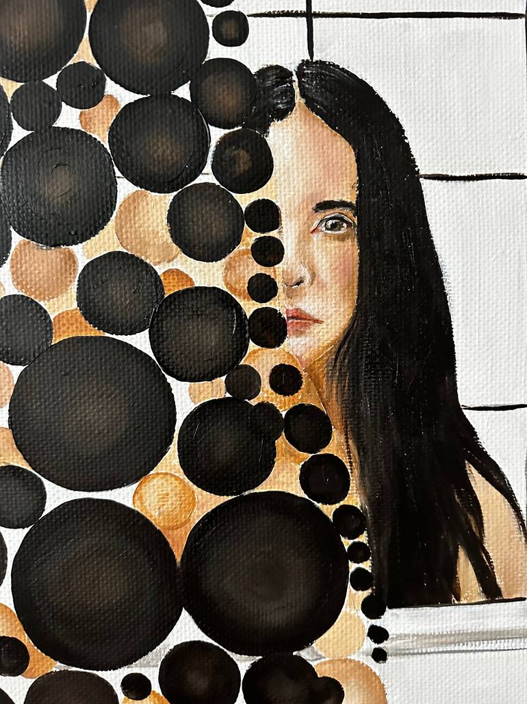 Original Surrealism People Painting by Anna Smirnova