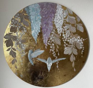 Original Contemporary Floral Painting by Anna Smirnova