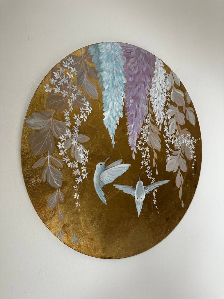 Original Contemporary Floral Painting by Anna Smirnova