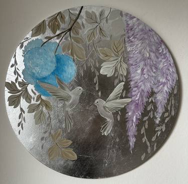 Original Contemporary Floral Painting by Anna Smirnova