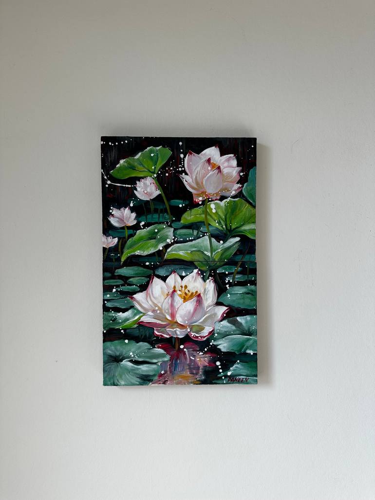 Original Realism Floral Painting by Anna Smirnova