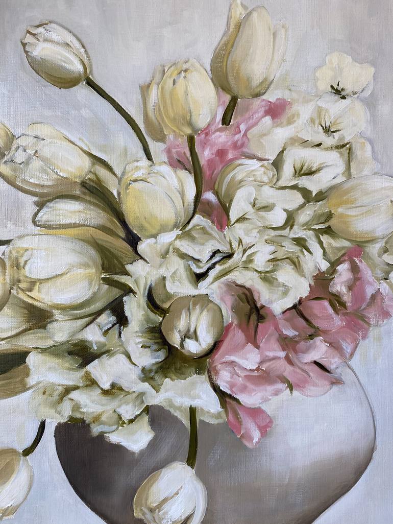 Original Fine Art Floral Painting by Anna Smirnova