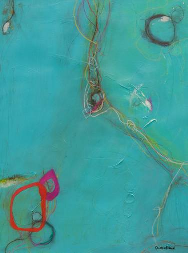 Print of Abstract Aerial Paintings by Christina Hibbard
