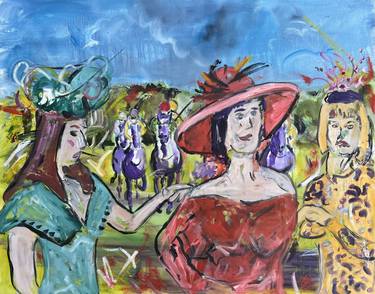Original Expressionism Women Paintings by Garth Bayley