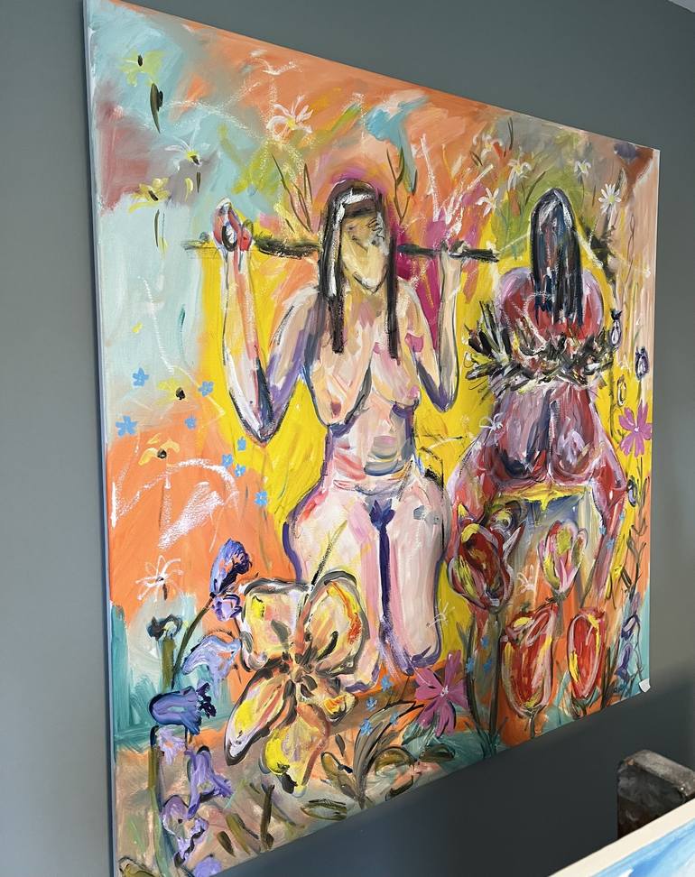 Original Nude Painting by Garth Bayley