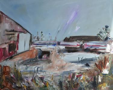 Original Expressionism Rural life Paintings by Garth Bayley