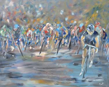 Print of Expressionism Sport Paintings by Garth Bayley