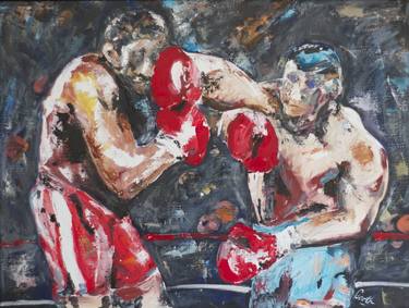 Original Sports Paintings by Garth Bayley