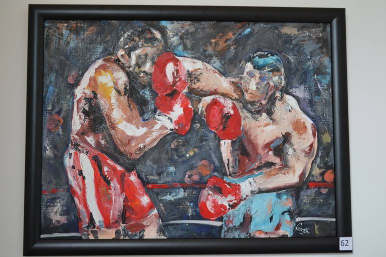 Original Portraiture Sports Painting by Garth Bayley